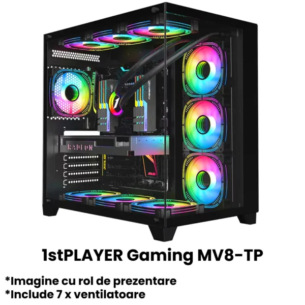 Carcasă 1stPLAYER Gaming MV8-TP