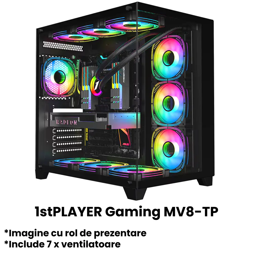 Carcasă 1stPLAYER Gaming MV8-TP