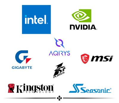 Configurator pentru sistem de gaming Intel și Nvidia GeForce RTX