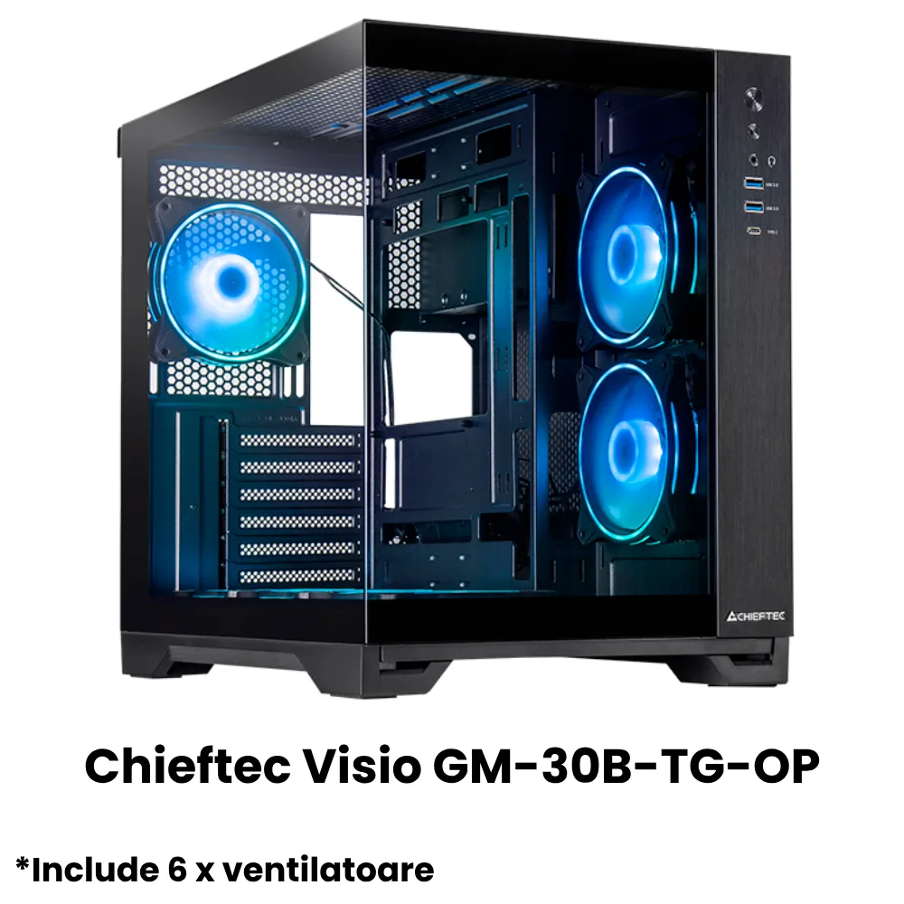 Carcasă Chieftec Visio GM-30B-TG-OP